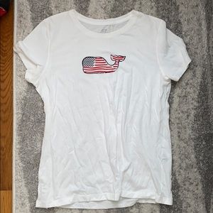 Vineyard Vines American Flag Tee